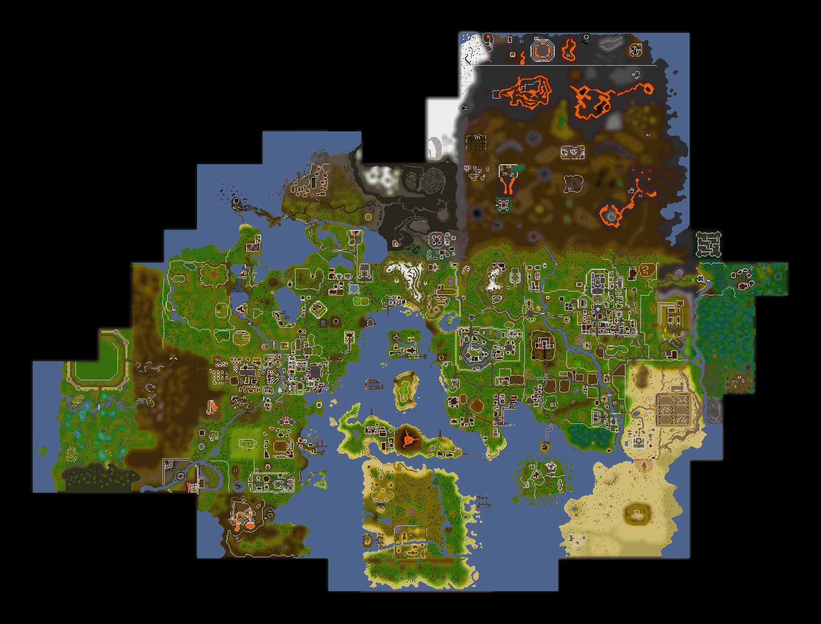 Detailed BotWorld2004 surface world death map